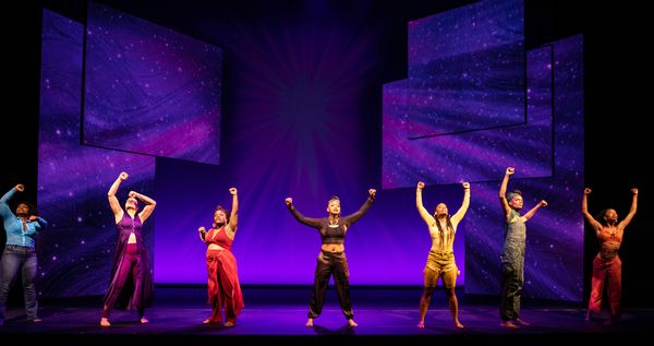 Stacey Sargeant (Lady in Blue), Alexandria Wailes (Lady in Purple), Kenita R. Miller  Photo