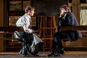 Nicola Walker and Iwan Davies  Photo