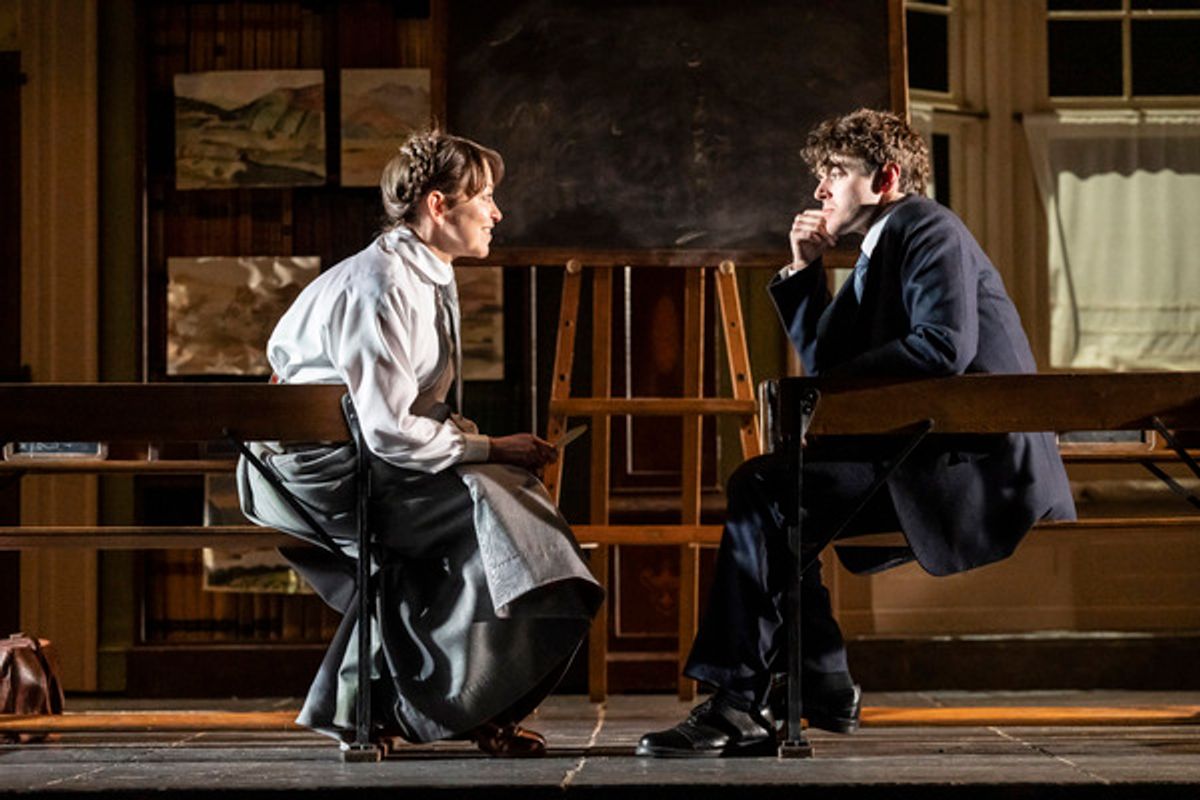 Nicola Walker and Iwan Davies at 