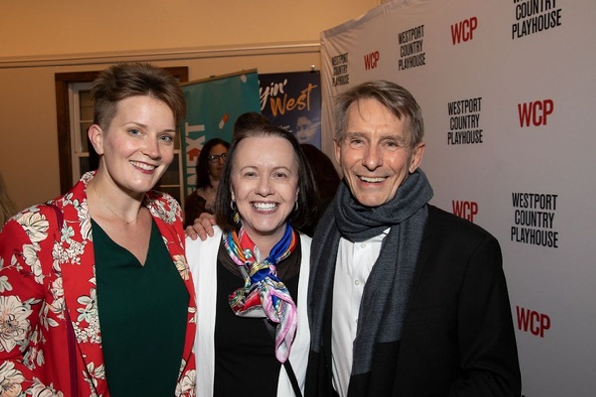 Katherine Carter, Mary Ellen Marpe, Mark Lamos at 