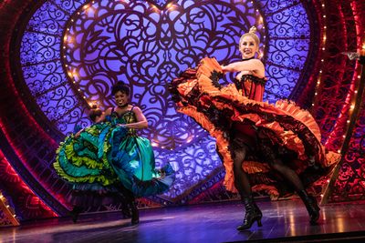 Adéa Michelle Sessoms and Jennifer Wolfe in the North American Tour of Moulin Rouge Photo