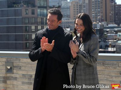 Hugh Jackman and Sutton Foster Photo