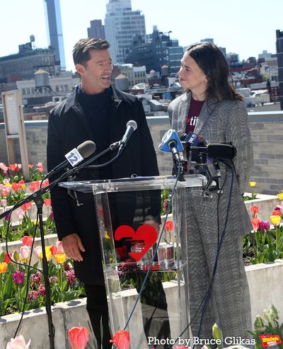 Hugh Jackman and Sutton Foster Photo