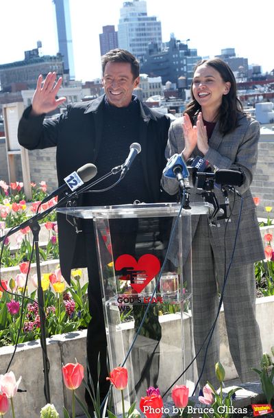 Hugh Jackman and Sutton Foster Photo
