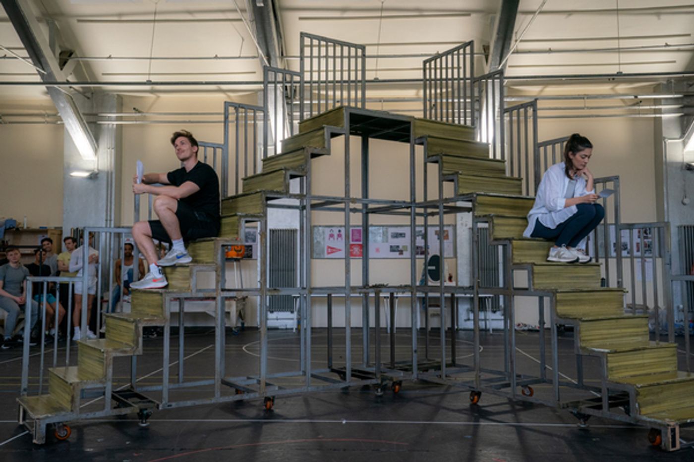 Photos: Inside Rehearsals for GREASE, with Dan Partridge & Olivia Moore Photos: Inside Rehearsals for GREASE, with Dan Partridge & Olivia Moore Image