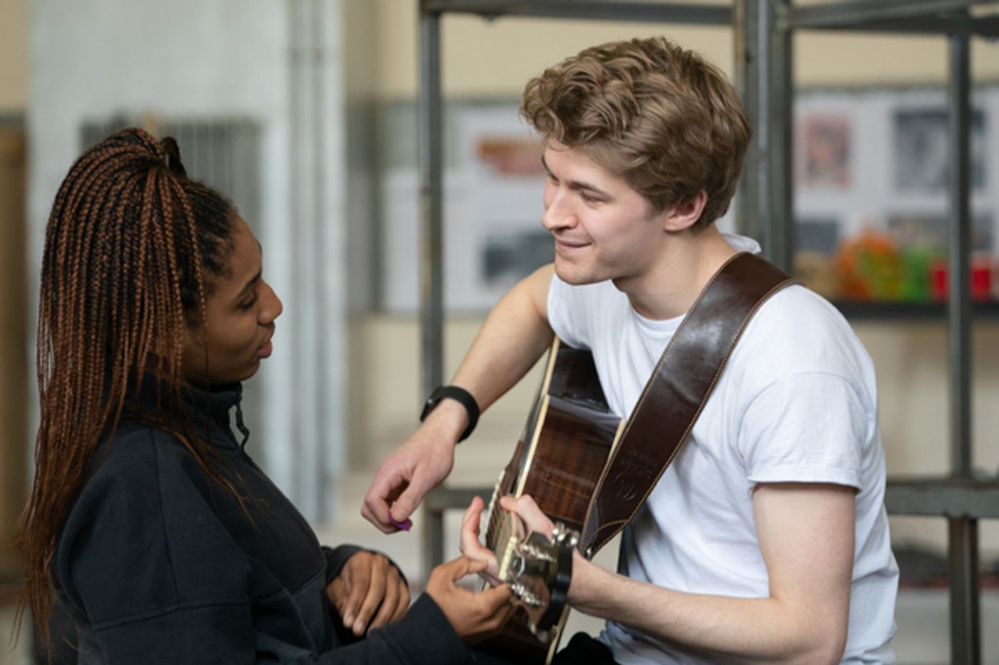 Photos: Inside Rehearsals for GREASE, with Dan Partridge & Olivia Moore Photos: Inside Rehearsals for GREASE, with Dan Partridge & Olivia Moore Image