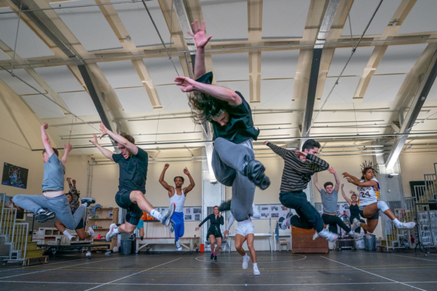 Photos: Inside Rehearsals for GREASE, with Dan Partridge & Olivia Moore  Image