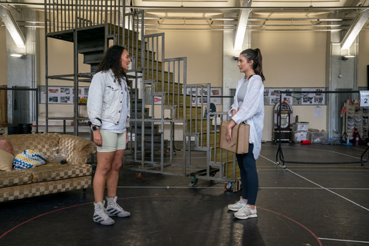 Jocasta Almgill and Olivia Moore at 