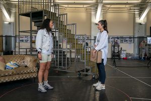 Jocasta Almgill and Olivia Moore Photo