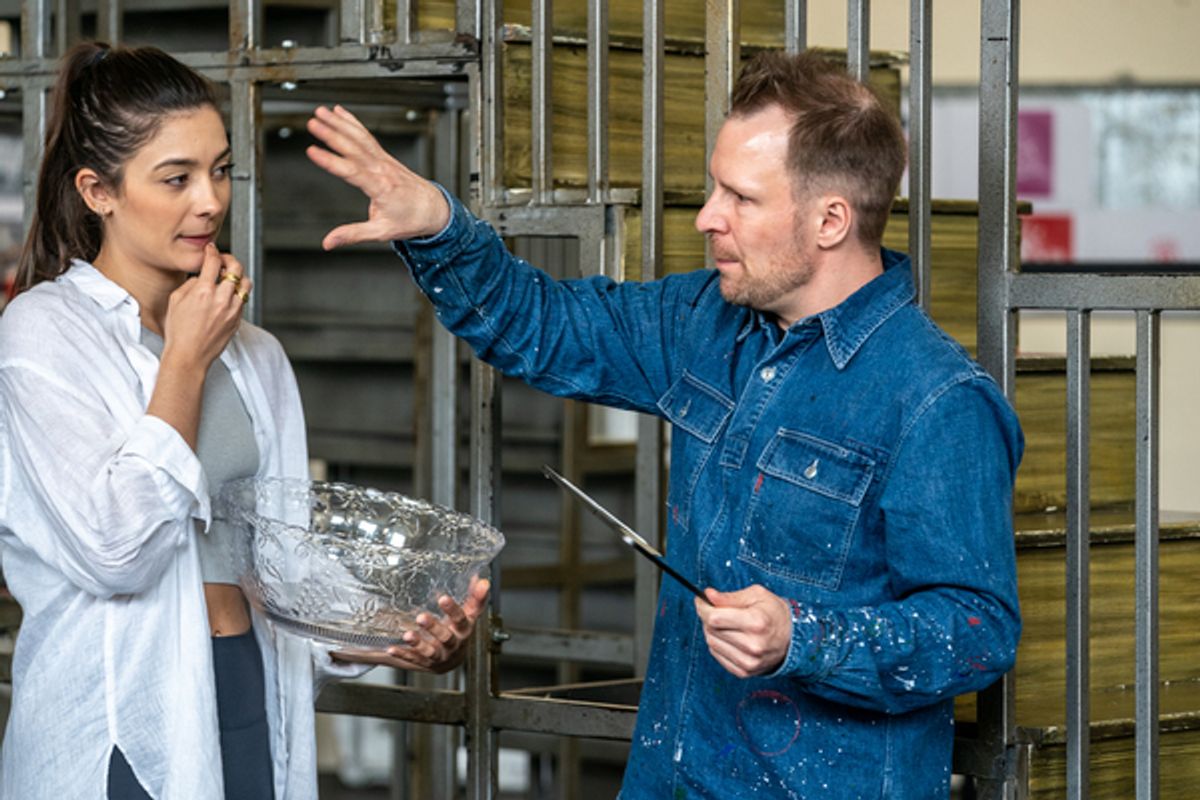 Olivia Moore and Nikolai Foster at 