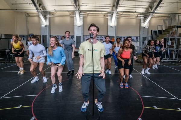 Ronan Burns and cast Photo