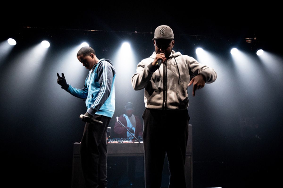 Alexander Lobo Moreno, Kieran Hamilton-Amos at 