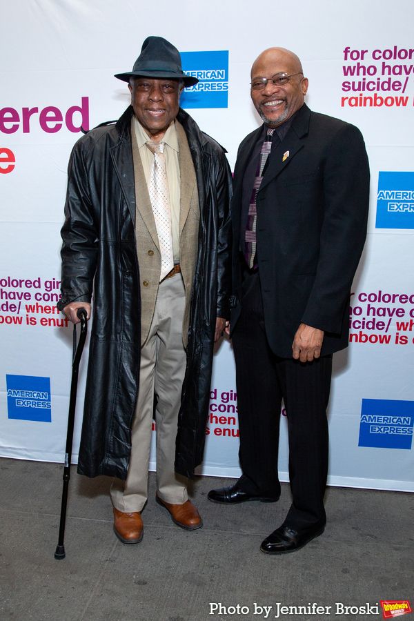 Woodie King, Jr., Lawrence Evans Photo