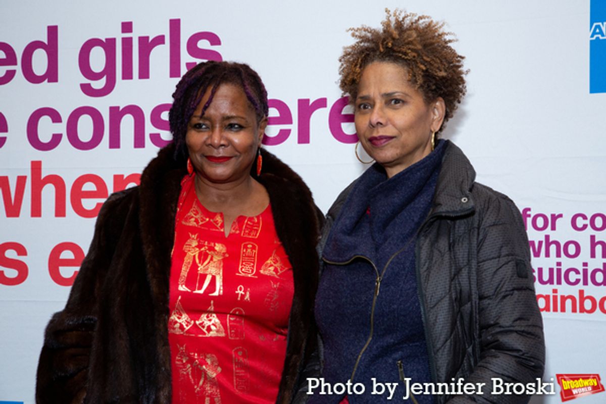 Tonya Pinkins and guest at 