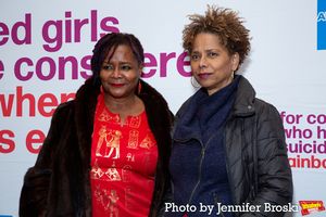 Tonya Pinkins and guest @ BroadwayWorld Tonya Pinkins and guest Photo