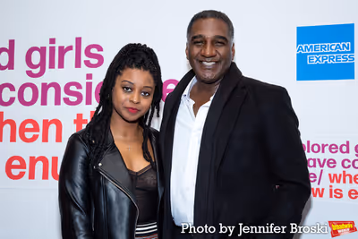 Alana Raquel Bowers, Norm Lewis Photo