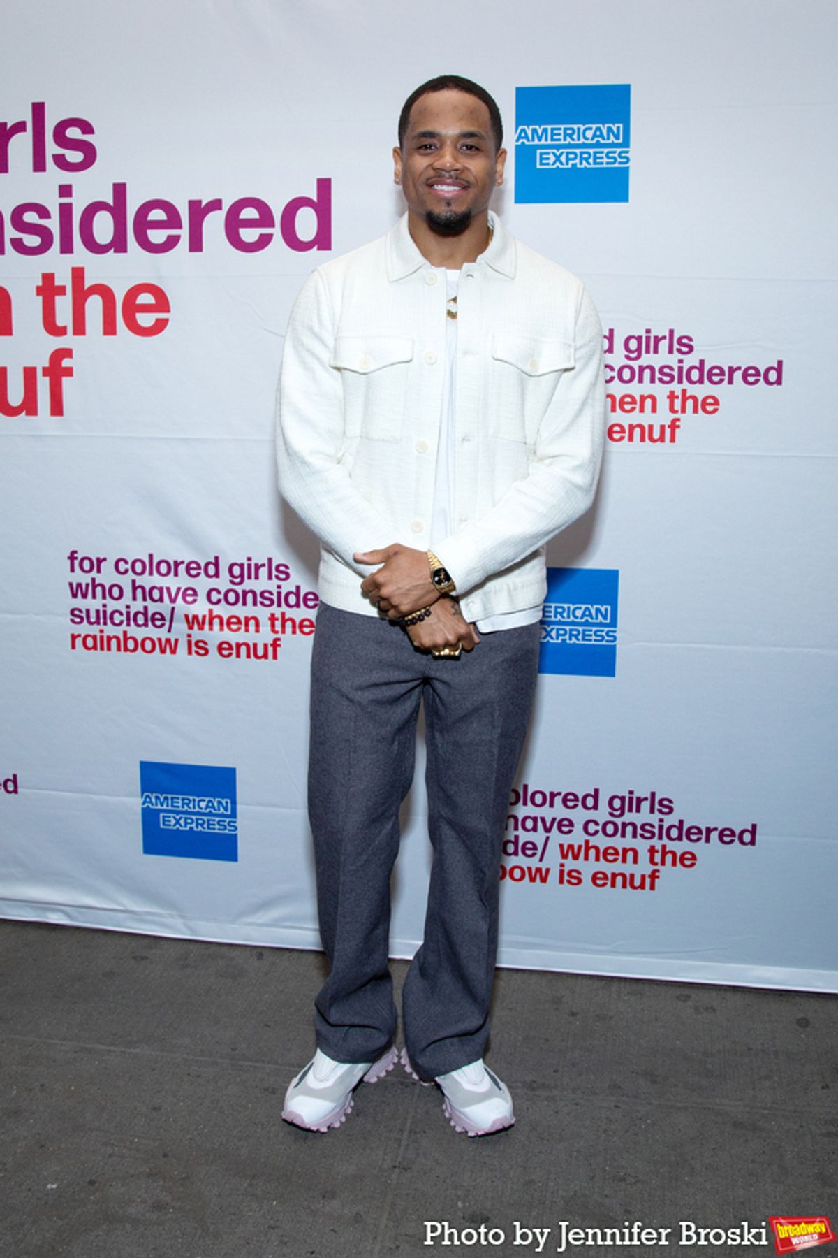 Tristan Mack Wilds at Photos: On the the Red Carpet for Opening Night of FOR COLORED GIRLS...