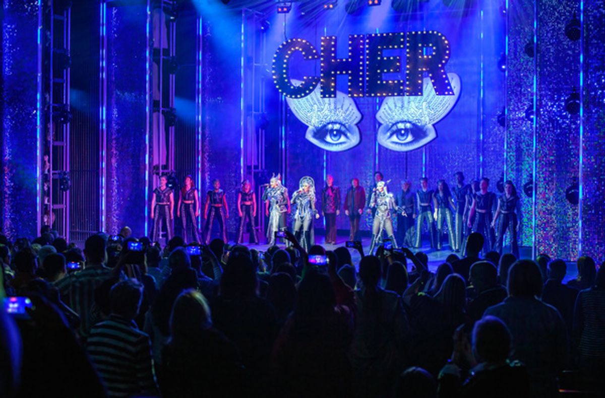 The cast at Photos: Go Inside Opening Night of THE CHER SHOW UK and Ireland Tour