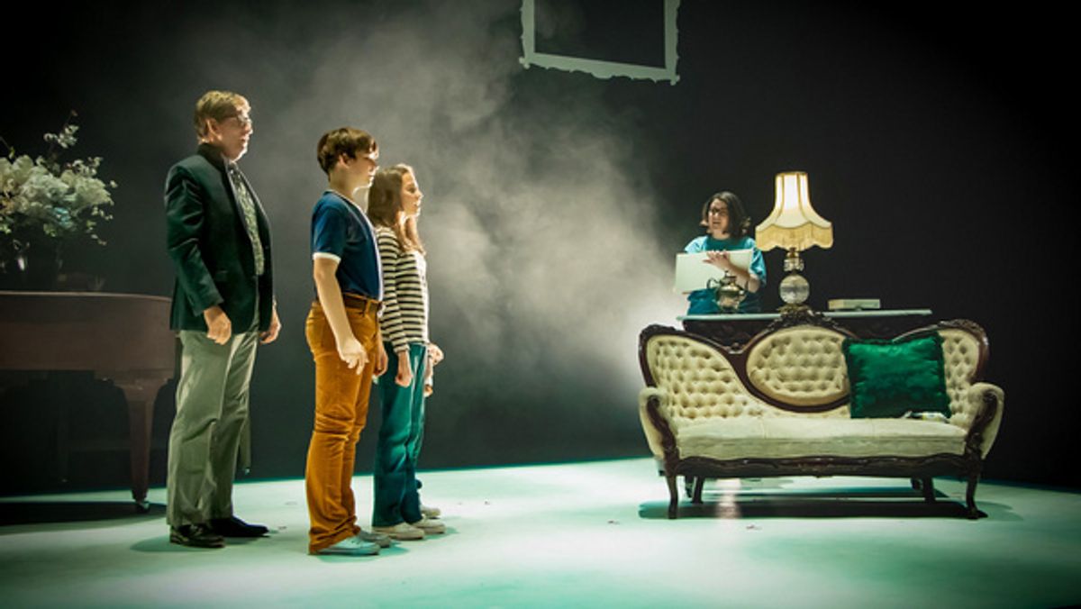 Mark Dixon, Jeremy Edwards, Cameryn Deibler, Ella Hannagan and Allison Graham at Photos: The Milburn Stone Theatre Presents FUN HOME