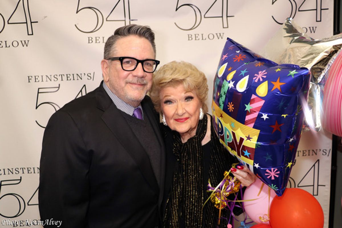 Tim Schall, Marilyn Maye at 