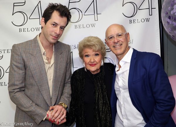 Mark Ronson, Marilyn Maye, David Kuhn Photo