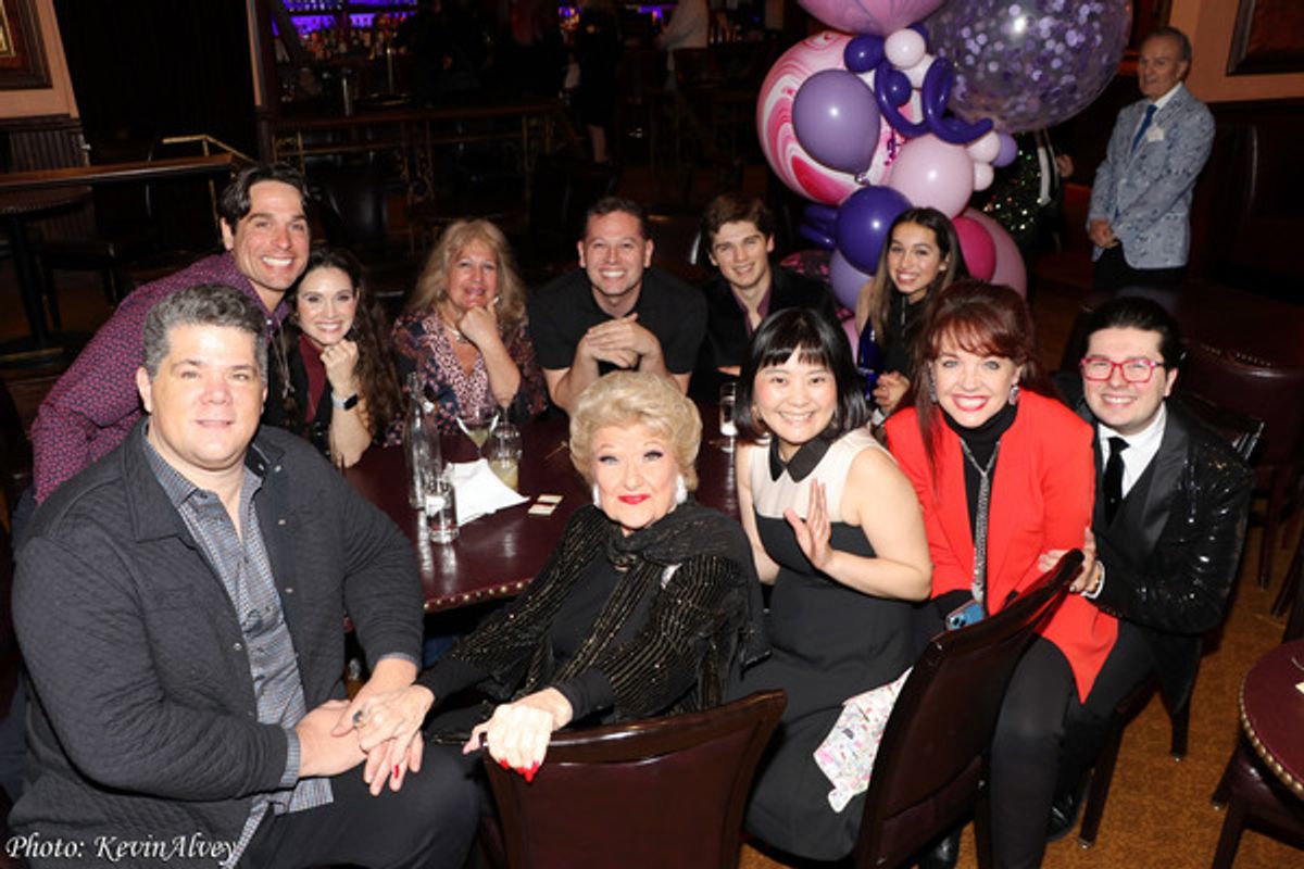 Shane Hartke, Bobby Stone, Stacey Roberts-Stone, Marilyn Maye, Laura Kanno, Deborah Lynn, Justin Dylan Nastro at 