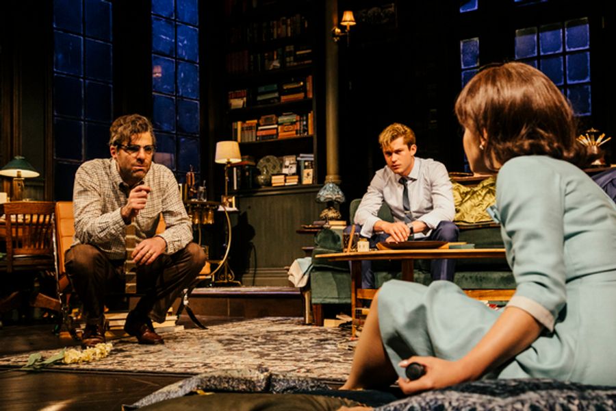Photos: See Zachary Quinto, Calista Flockhart, Graham Phillips & Aimee Carrero in WHO'S AFRAID OF VIRGINIA WOOLF? Image