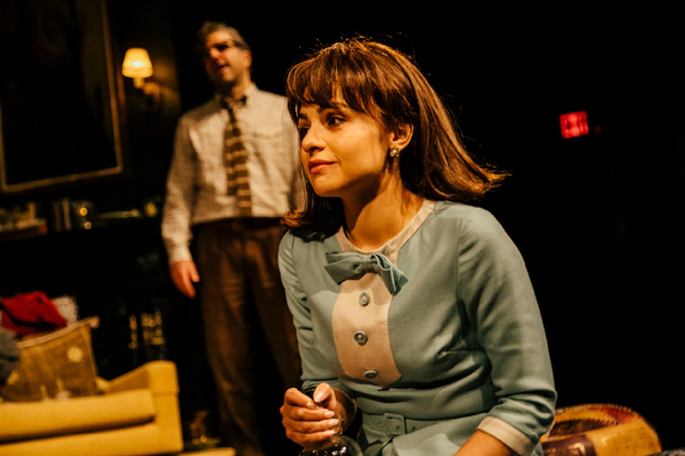 Photos: See Zachary Quinto, Calista Flockhart, Graham Phillips & Aimee Carrero in WHO'S AFRAID OF VIRGINIA WOOLF?  Image