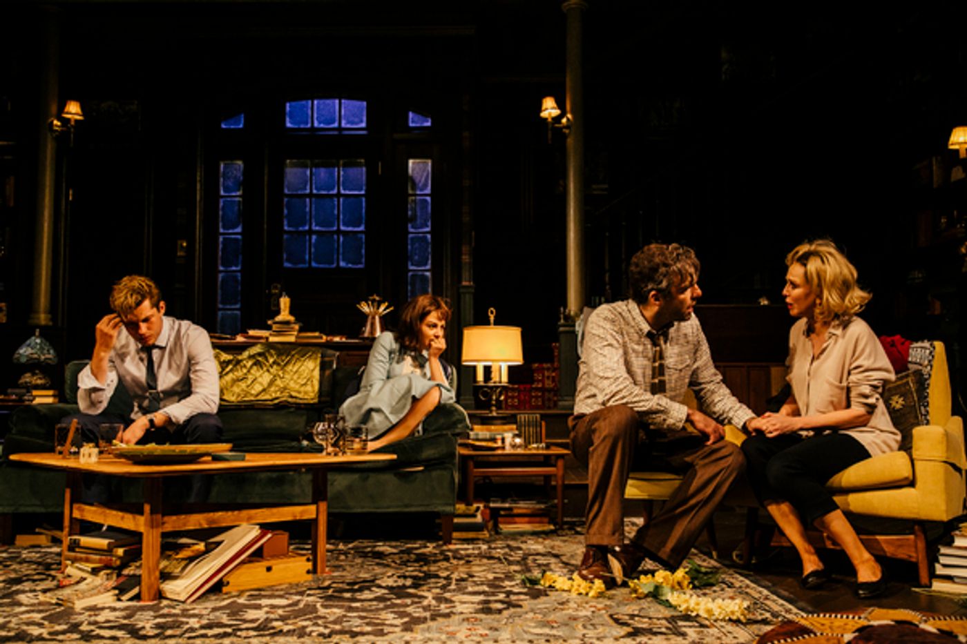 Photos: See Zachary Quinto, Calista Flockhart, Graham Phillips & Aimee Carrero in WHO'S AFRAID OF VIRGINIA WOOLF?  Image