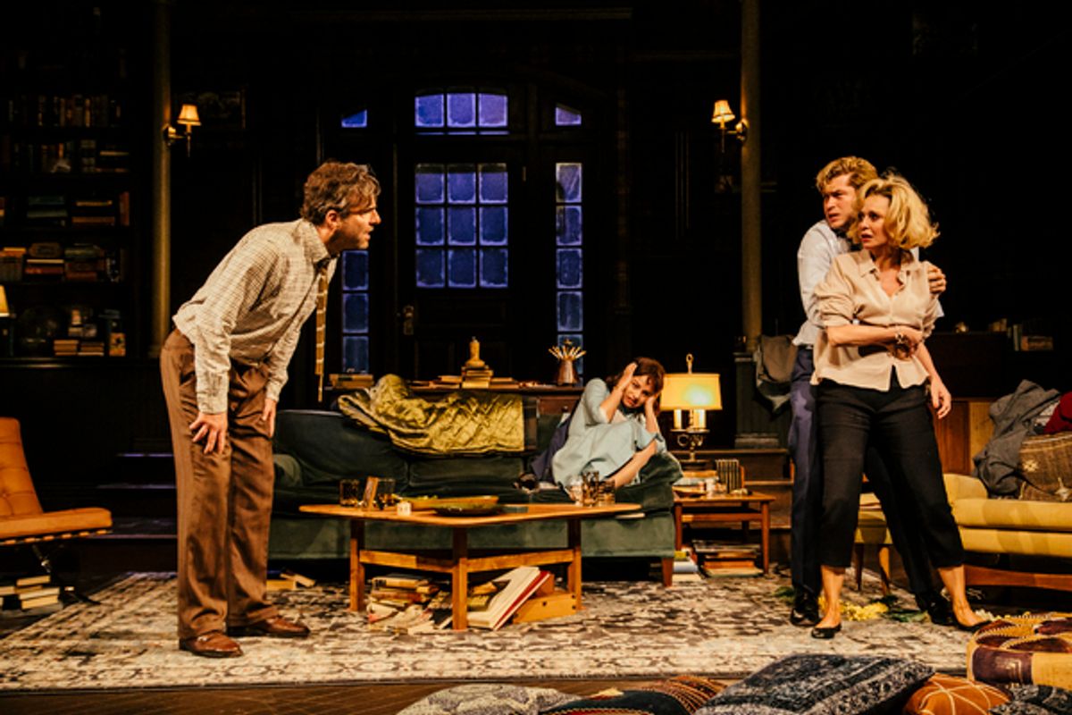 Zachary Quinto, Aimee Carrero, Graham Phillips, and Calista Flockhart at 