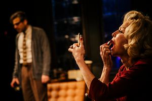 Zachary Quinto and Calista Flockhart  Photo