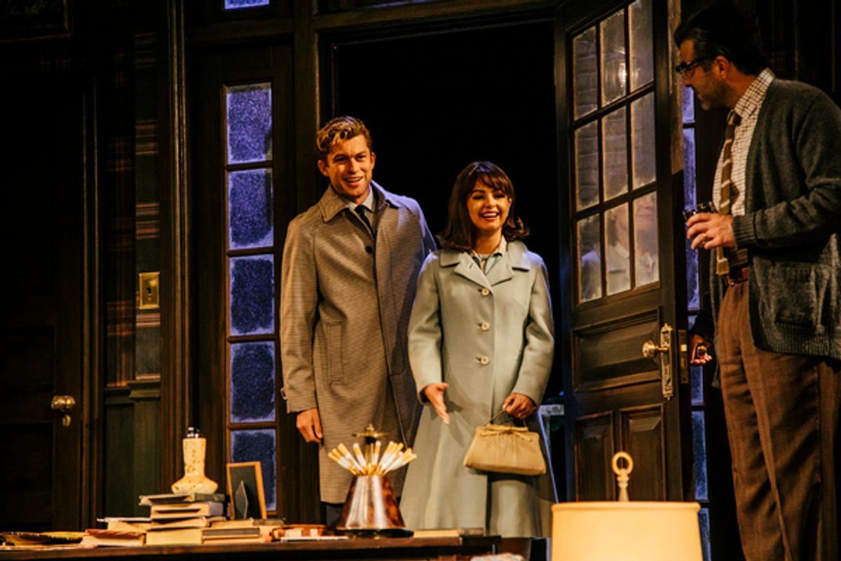 Graham Phillips, Aimee Carrero, and Zachary Quinto  at 