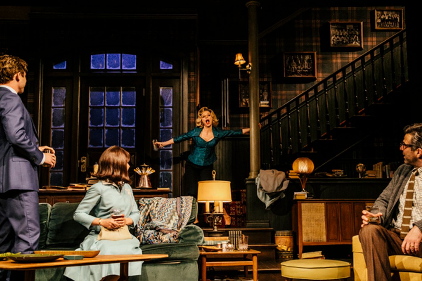 Photos: See Zachary Quinto, Calista Flockhart, Graham Phillips & Aimee Carrero in WHO'S AFRAID OF VIRGINIA WOOLF?  Image