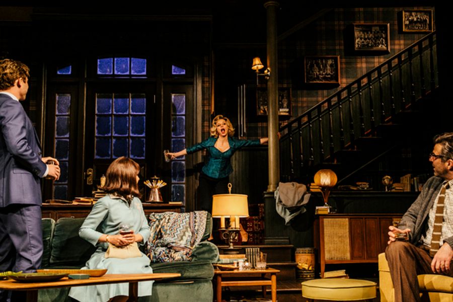 Photos: See Zachary Quinto, Calista Flockhart, Graham Phillips & Aimee Carrero in WHO'S AFRAID OF VIRGINIA WOOLF? Image
