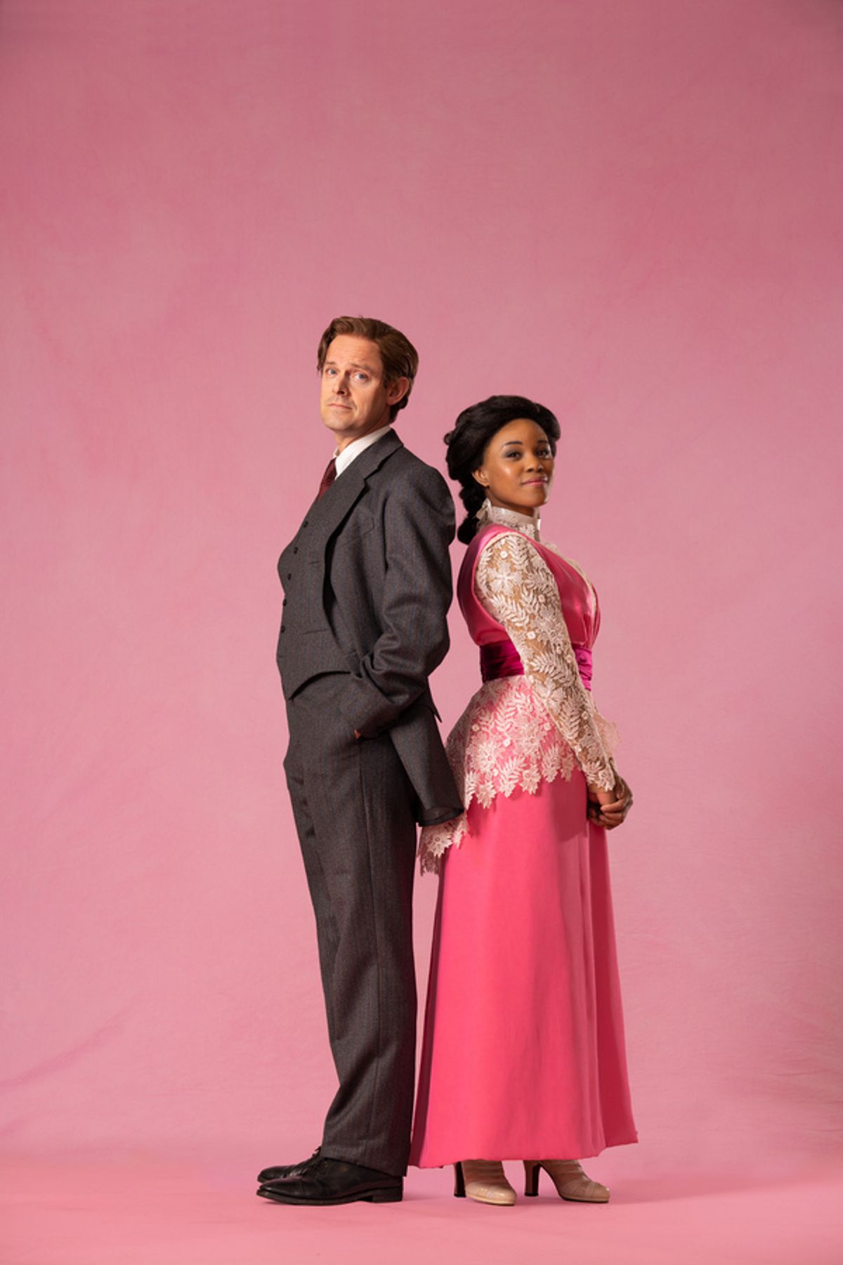 Amara Okereke and Harry Hadden-Paton at 