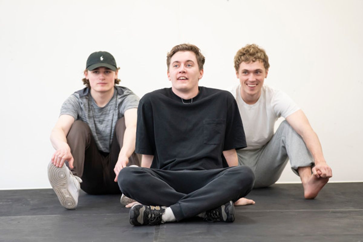 Alfie Jones, Charlie Beck, Stanley Morgan at Photos: Inside Rehearsal For THE BREACH at Hampstead Theatre