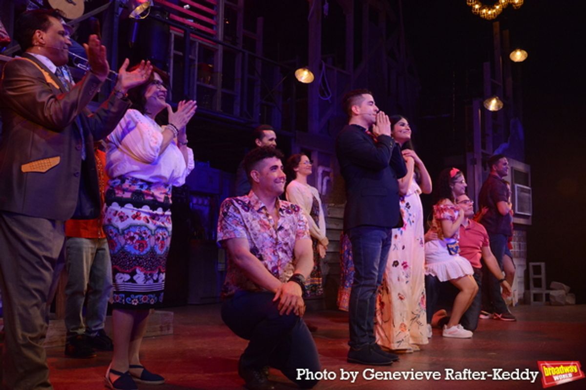 The Cast of Americano! at Photos: Inside the Celebration For AMERICANO! at New World Stages