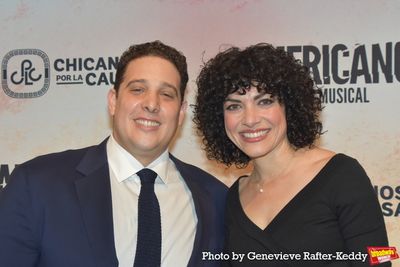 Tony Valdovinos (Consulting Producer) and Carrie Rodriquez Photo