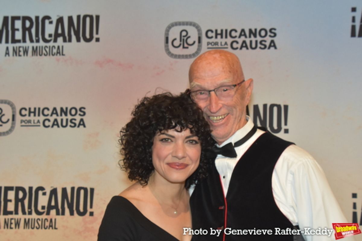 Carrie Rodriquez and Bill DIck at Photos: Inside the Celebration For AMERICANO! at New World Stages