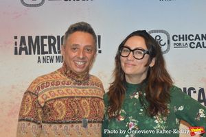 Sergio Mejia and Eden Espinosa @ BroadwayWorld Sergio Mejia and Eden Espinosa Photo