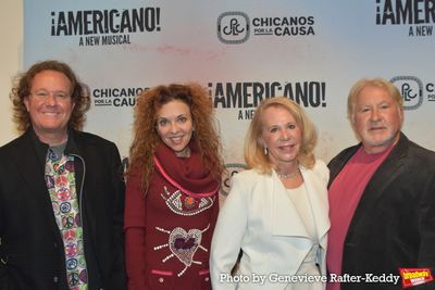 Jason Rose (Lead Producer), Jordan Rose, Leeza Weisz and George Weisz Photo