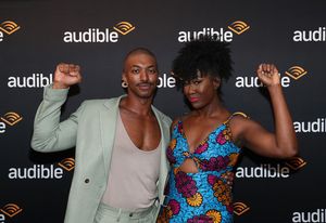 Christian Dante White and Amber Iman  Photo