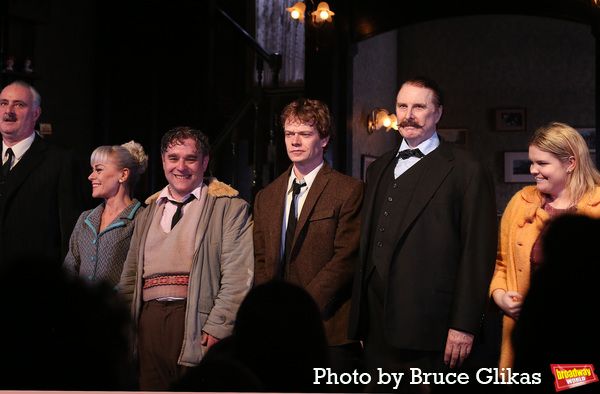 John Hodgkinson, Tracie Bennett, Andy Nyman, Alfie Allen, David Threlfall and Gaby Fr Photo