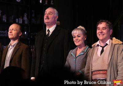Richard Hollis, John Hodgkinson, Tracie Bennett and Andy Nyman Photo
