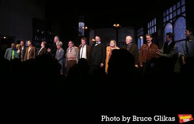 Richard Hollis, John Hodgkinson, Tracie Bennett, Andy Nyman, Alfie Allen, David Threl Photo