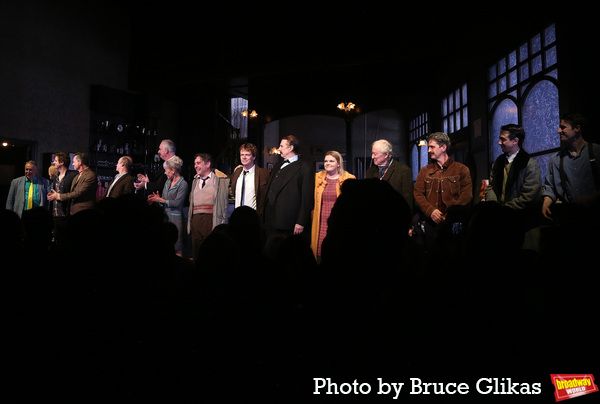 Richard Hollis, John Hodgkinson, Tracie Bennett, Andy Nyman, Alfie Allen, David Threl Photo