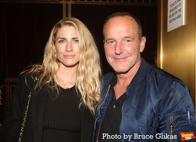 Lindsay Hicks and Clark Gregg Photo