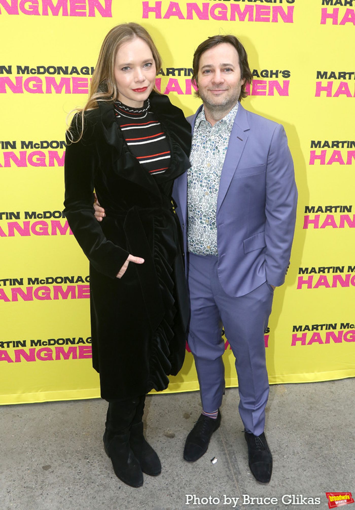 Photos: On the Red Carpet for Opening Night of HANGMEN  Image