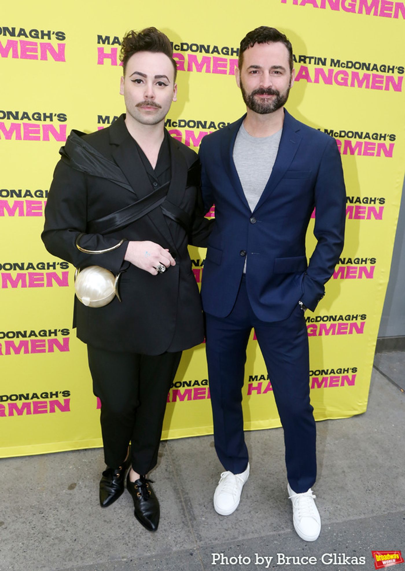 Photos: On the Red Carpet for Opening Night of HANGMEN  Image