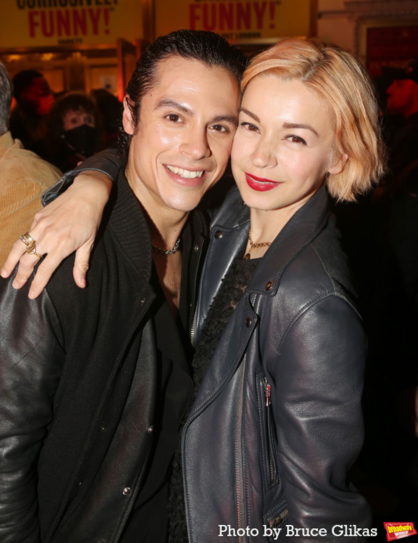 Photos: On the Red Carpet for Opening Night of HANGMEN  Image